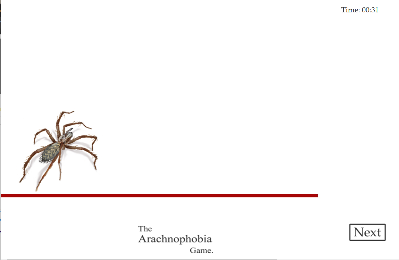 Charlotte Scheel gameart Araknofobi spillet gamedesign spil design 